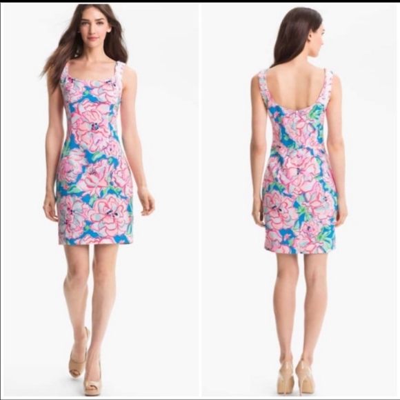 Lilly Pulitzer Dresses & Skirts - Lilly Pulitzer Nienie Dress Lucky Charm Floral